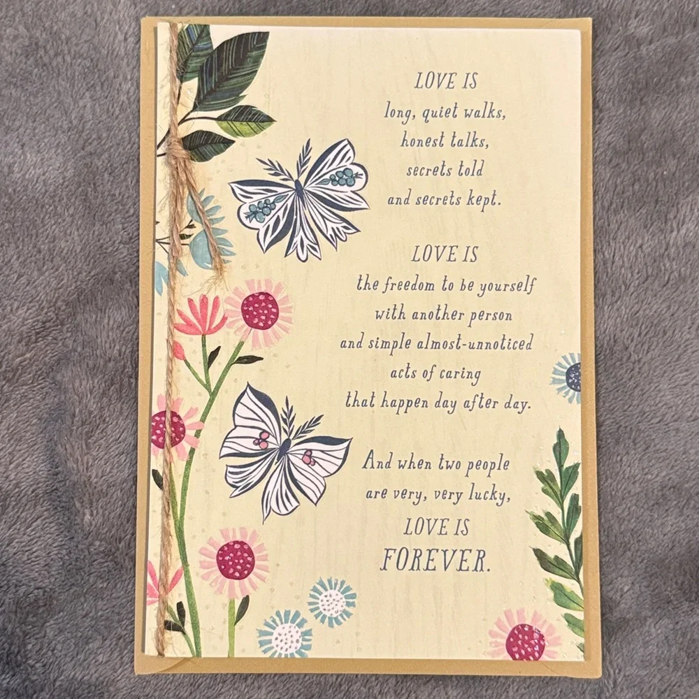 🌻 Bundle of 2 Hallmark Anniversary Cards